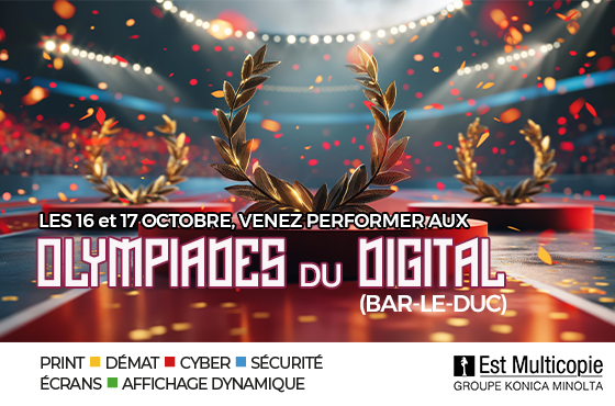 EVENEMENT | Venez performer aux Olympiades du Digital à Bar-le-Duc !